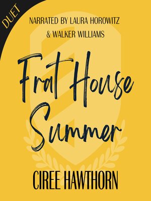 cover image of Frat House Summer